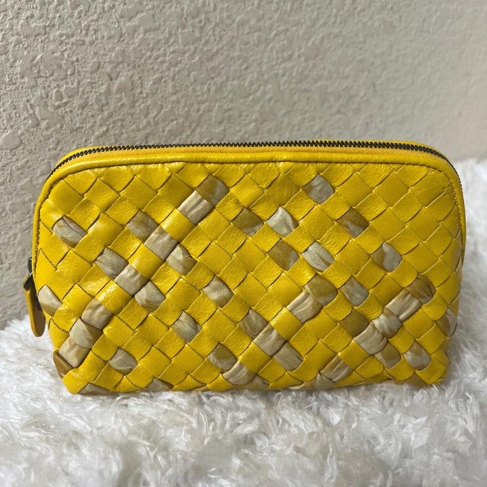 Bottega Veneta Intrecciato Cosmetic Bag